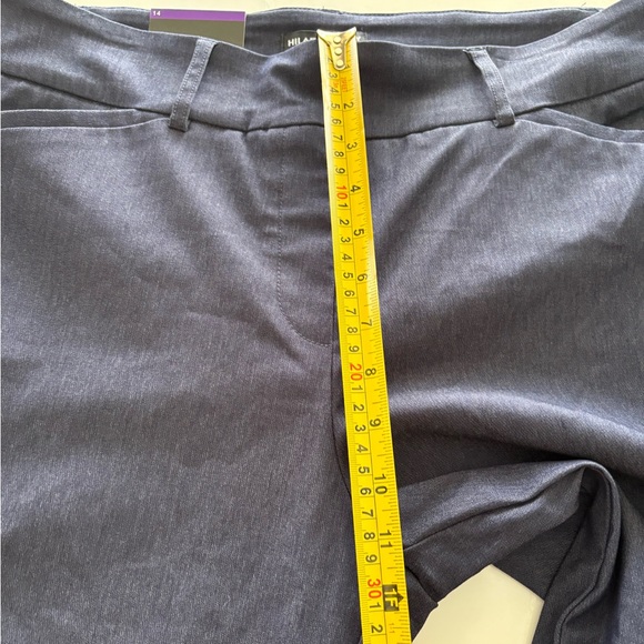 NWT Hilary Radley Navy Blue Slim Pants Sz14 - Picture 3 of 8